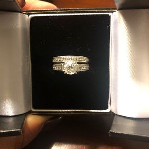2CT DIAMOND BRIDAL SET